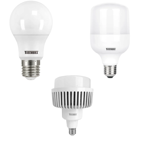 LAMPADA LED / HIGH LED TASCHIBRA 4,9W/7W/9W/12W/15W/17W/20W/30W/40W/61W/80W - 3000K/6500K.